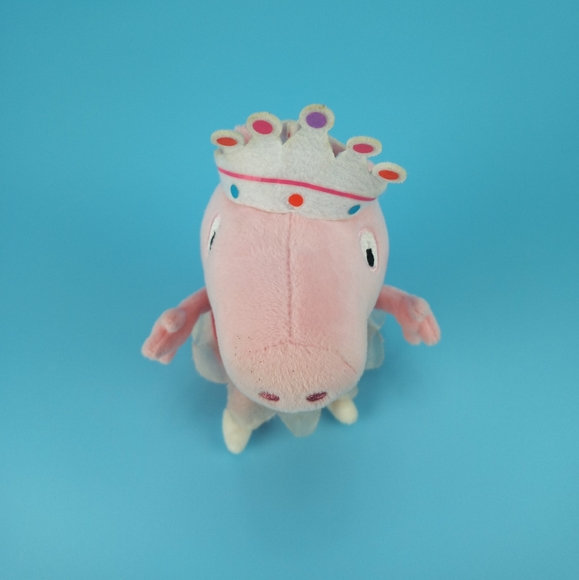 TY 2015 Ballerina Peppa Pig 8" Plush Toy Red Pink - Picture 4 of 12